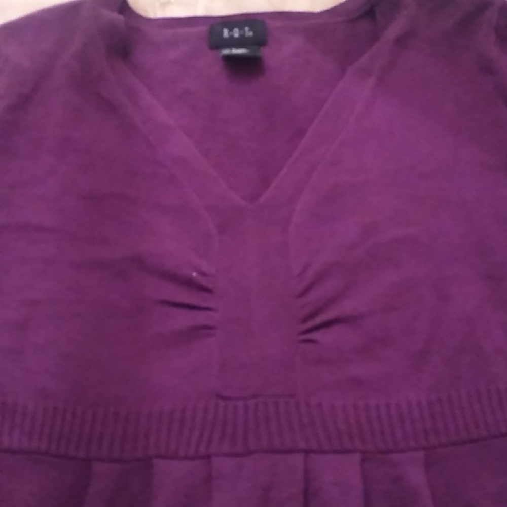 L R.O.T. cotton sweater tunic - Picture 6 of 11
